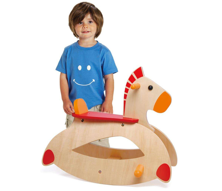 Classic World Konik Na Biegunach Bujak Drewniany