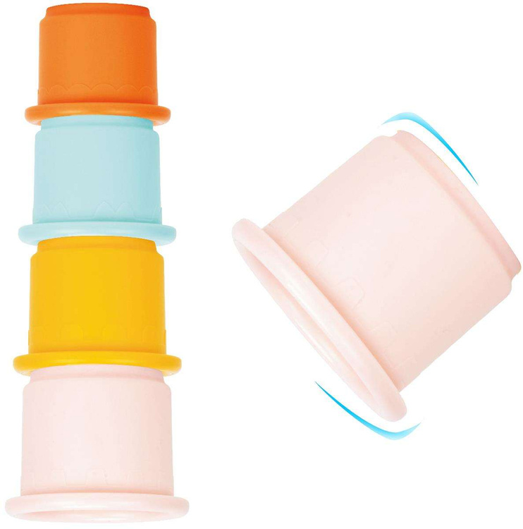 WOOPIE BABY Zabawka do Wody Kąpieli Wiaderko z Kaczką i Konewką + Kubeczki