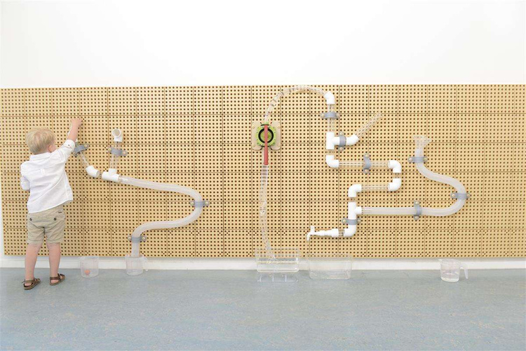 Zestaw Hydrauliczny Do Budowania Systemów Rur - Tablica Naukowo-Kreatywna Masterkidz STEM