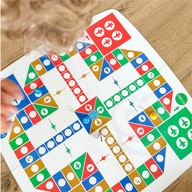 WOOPIE Gra Planszowa 2w1 Mały Detektyw + Chińczyk