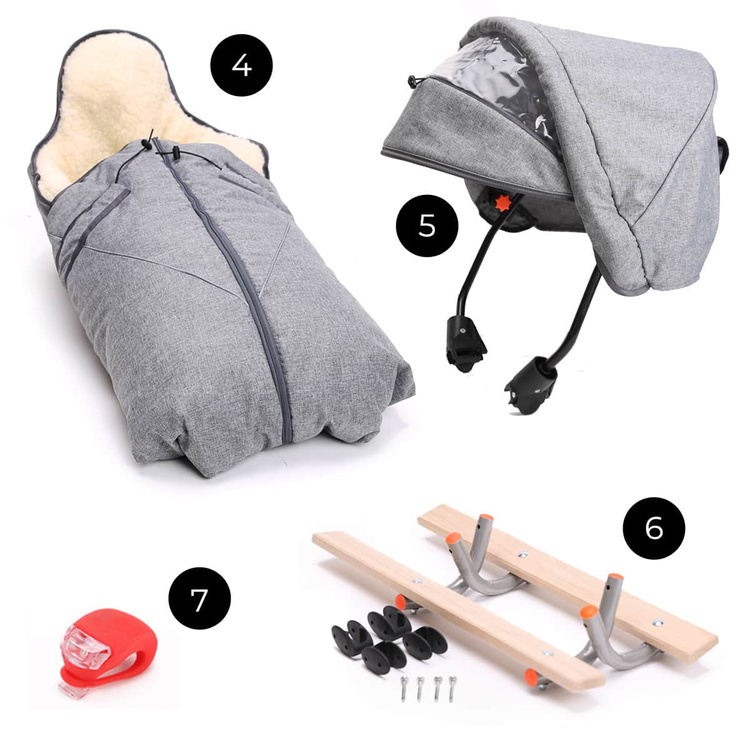 Sanki dziecięce teo&gigi ALL SEASONS #510x