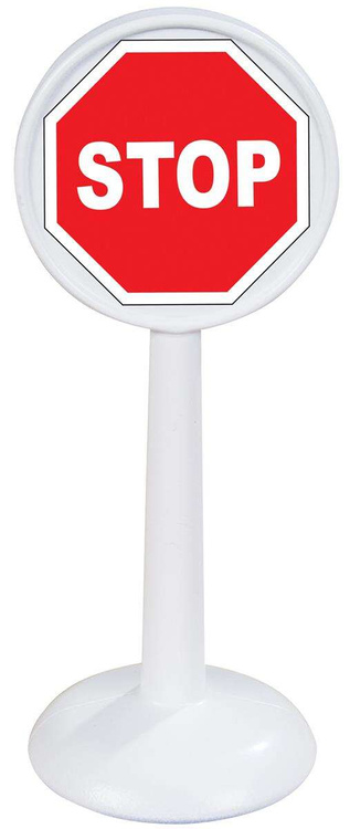 WOOPIE Zestaw Edukacyjny Mini Znaków Drogowych 16 el. + Samochodzik