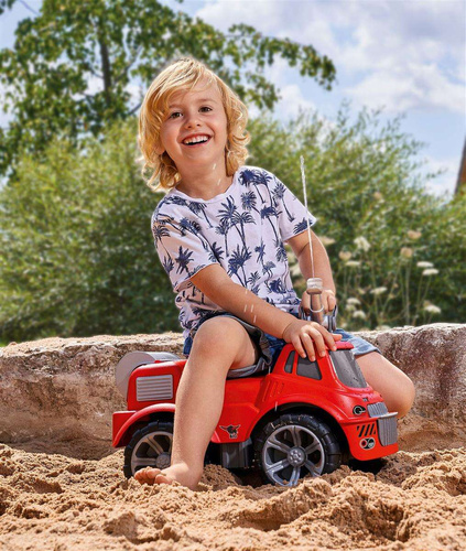 Jeździk Straż Pożarna Samochód Pchacz Armatka Wodna BIG