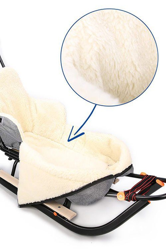 Sanki dziecięce Teo&Gigi All-Seasons z oświetleniem led #520S