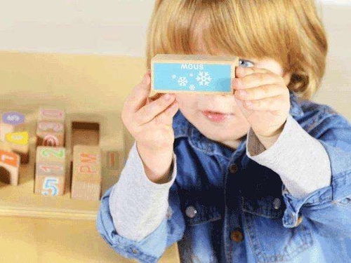 MASTERKIDZ Drewniany Zegar Nauka Czasu i Pogody