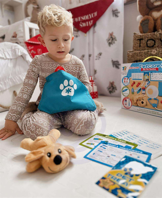 WOOPIE Zestaw Małego Weterynarza Piesek Torba
