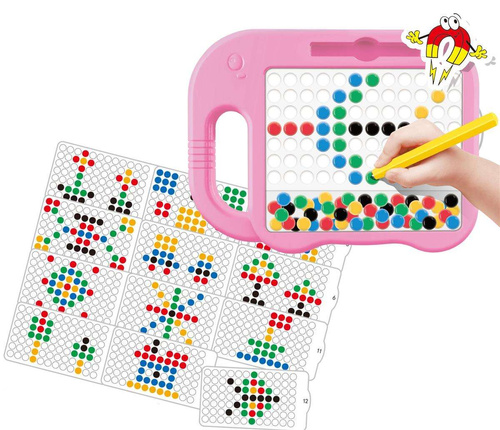 WOOPIE Tablica Magnetyczna dla Dzieci Montessori MagPad Słonik