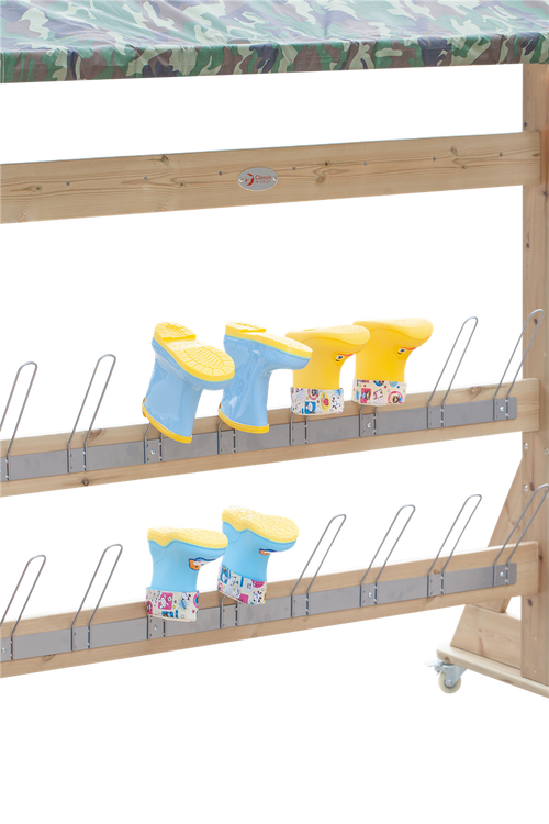 CLASSIC WORLD EDU Drewniany Wieszak Ogrodowy XXL