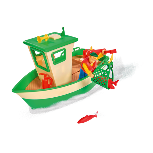 Simba Strażak Sam Rybacka Łódź Kuter Charliego Akcesoria