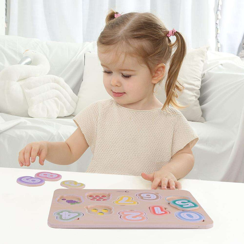 Układanka Cyferki Nauka Cyferek i Liczenia  Classic World