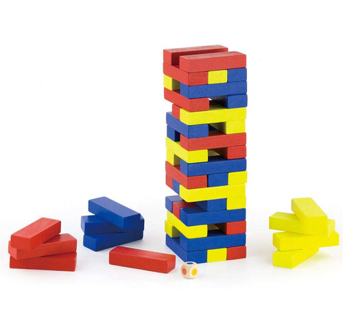 Drewniana gra Jenga Viga Toys