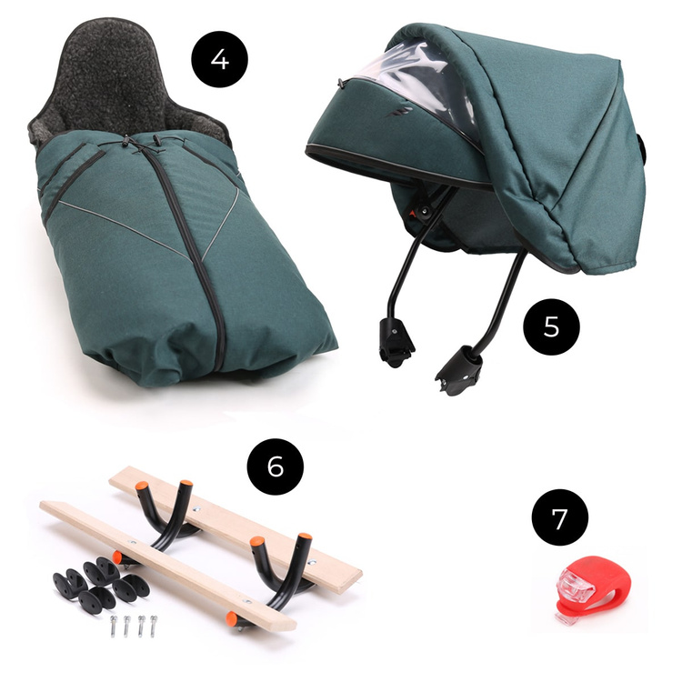 Sanki z pchaczem i oparciem teo&gigi ALL SEASONS #530X