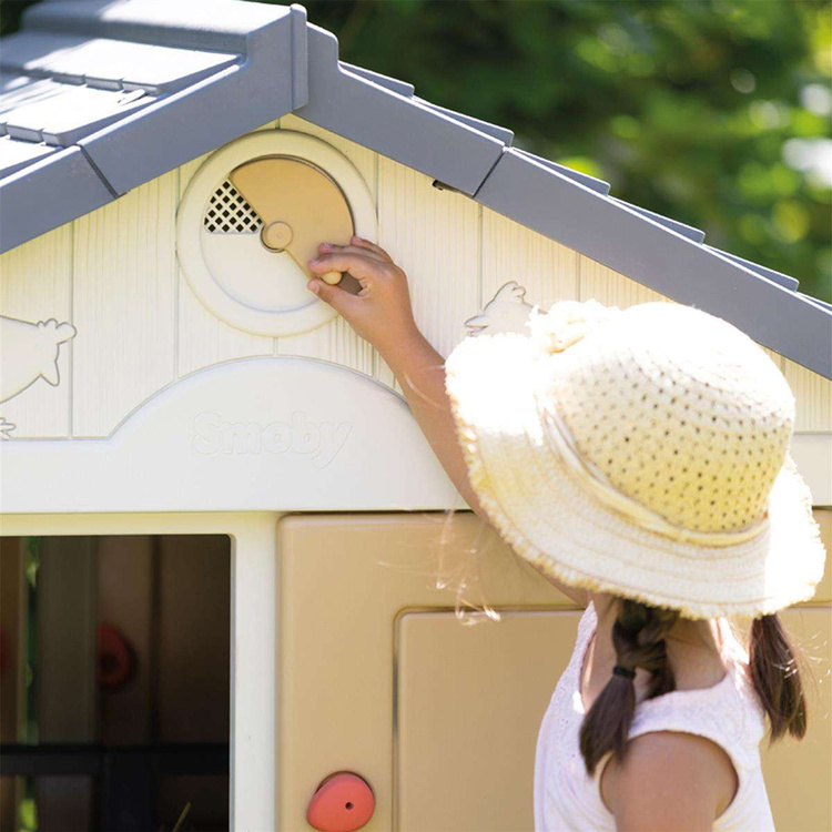 SMOBY Kurnik Cluck Cluck Dla 4 Kur z Jajkiem i Książeczką