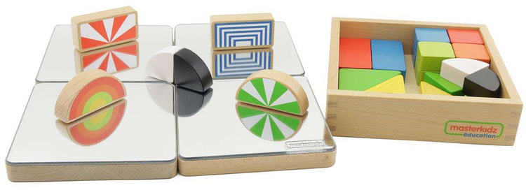 Lustrzana Zabawa Zestaw 4 Lusterka Masterkidz