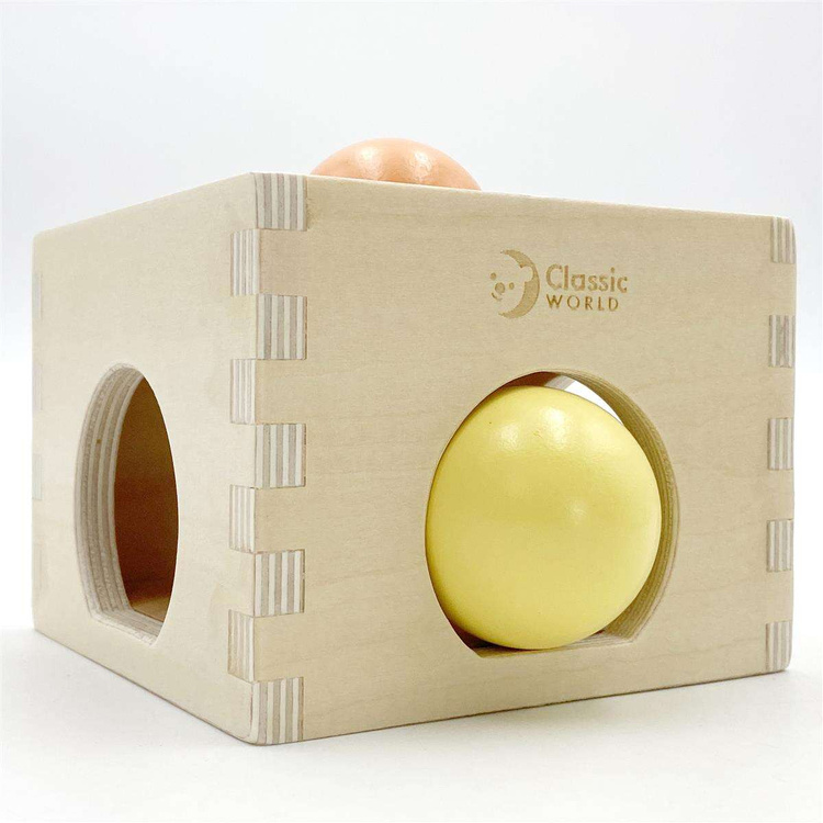 CLASSIC WORLD Pastelowy Zestaw Edukacyjny dla Dzieci Box od 6 do 12 miesiąca