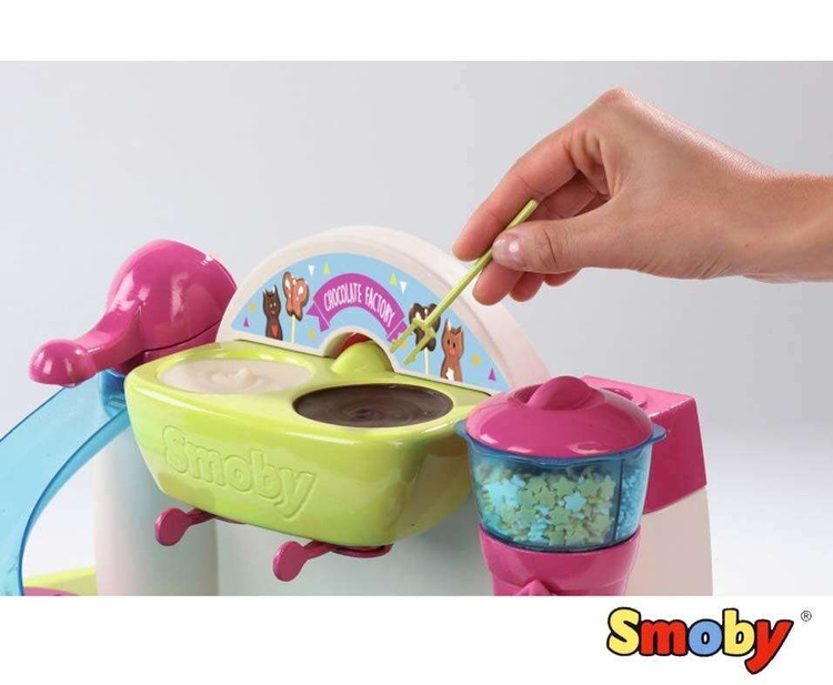 LILLIPUTIENS Domek- farma z 6 zwierzątkami i rolnikiem rozkładany 6 m+