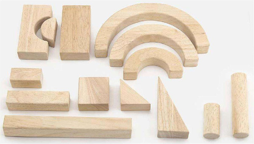 Drewniane klocki Viga Toys 42 elementy