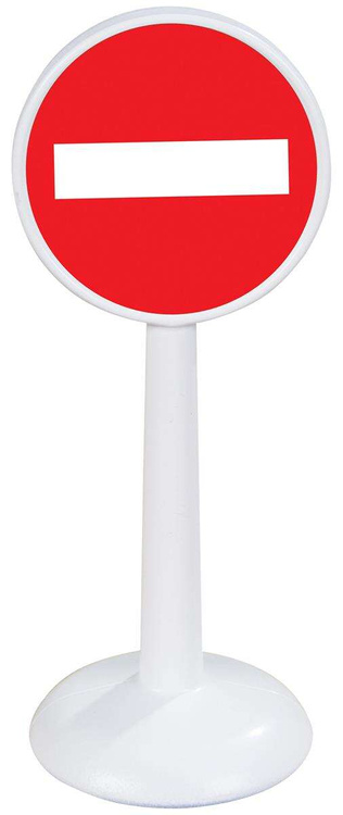 WOOPIE Zestaw Edukacyjny Mini Znaków Drogowych 16 el. + Samochodzik