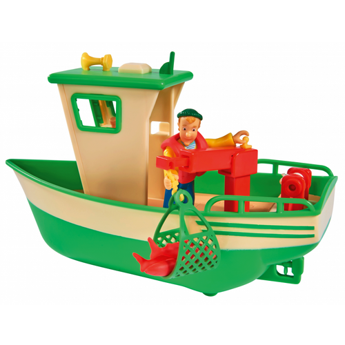 Simba Strażak Sam Rybacka Łódź Kuter Charliego Akcesoria