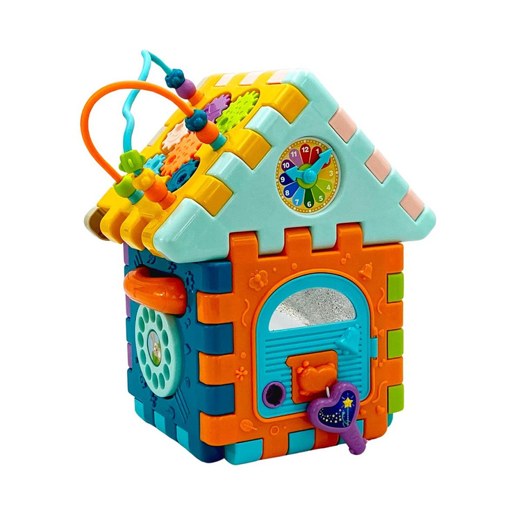 WOOPIE BABY Wielofunkcyjny Domek Aktywności Montessori 9w1 - 18m+