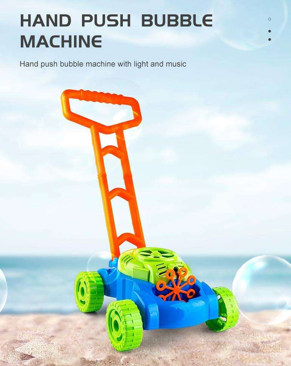 WOOPIE Kosiarka Bańki Mydlane Dźwięki Płyn