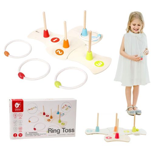 Classic World Drewniane Rzutki Do Celu Gra Zręcznościowa