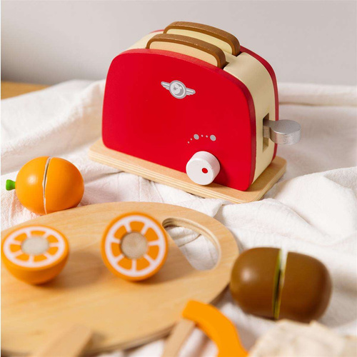 CLASSIC WORLD Drewniany Zestaw Do Krojenia Owoców