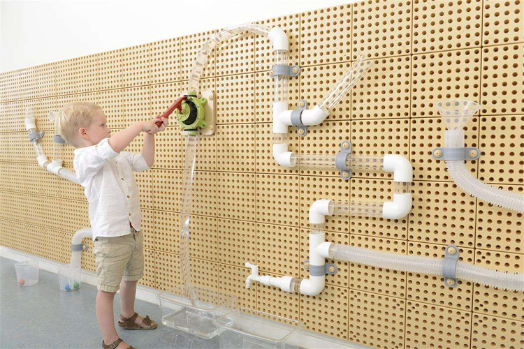 Zestaw Hydrauliczny Do Budowania Systemów Rur - Tablica Naukowo-Kreatywna Masterkidz STEM