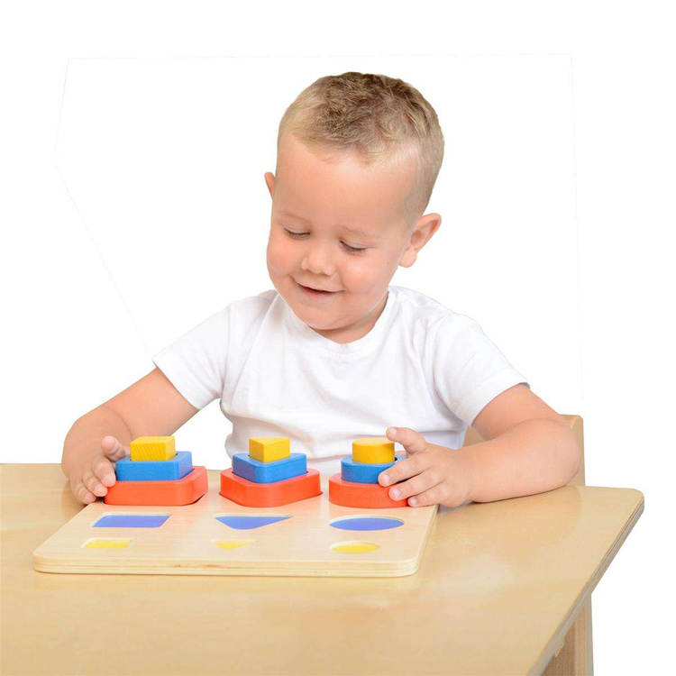 Sorter Kształtów Klocki Geometryczne Masterkidz