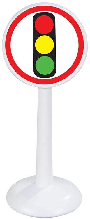 WOOPIE Zestaw Edukacyjny Mini Znaków Drogowych 16 el. + Samochodzik