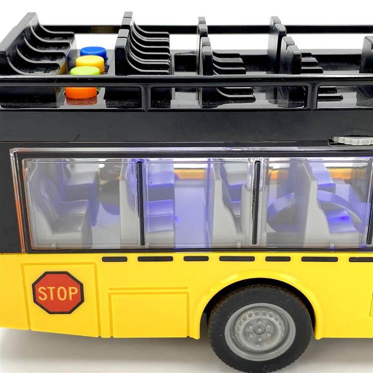 WOOPIE Autobus ze Światłami i Otwieranymi Drzwiami