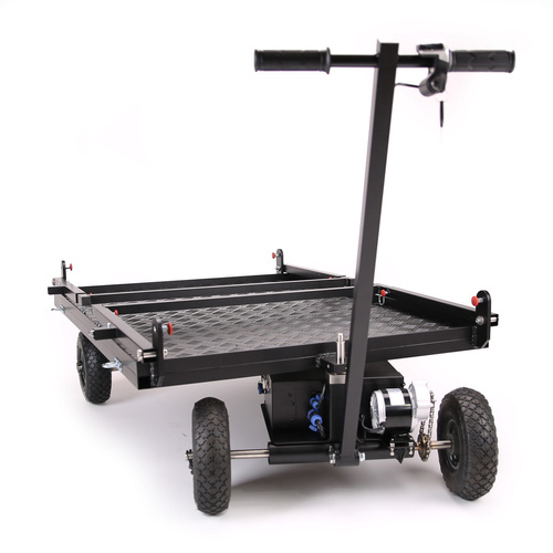 Platforma z napędem ECO wózek wędkarski elektryczny 24v 120x90