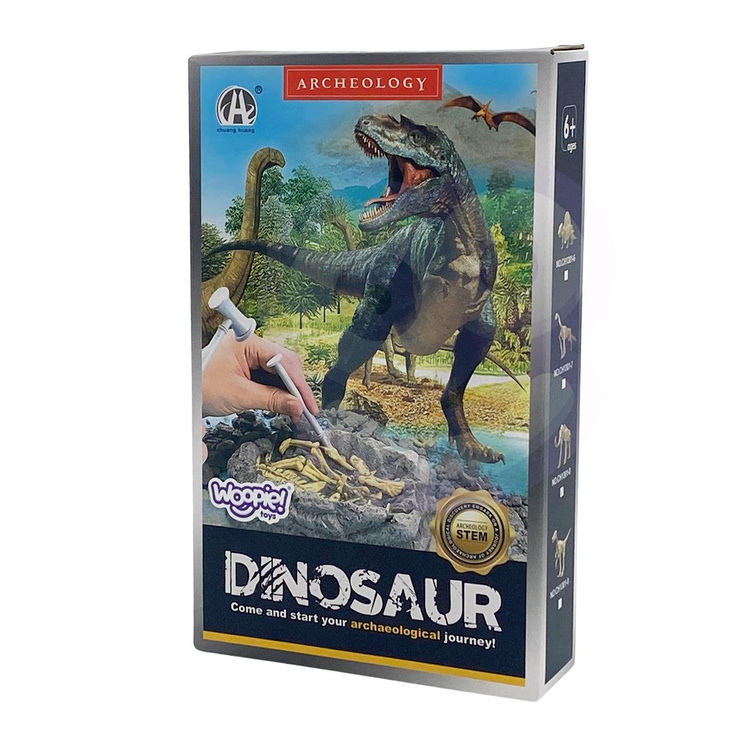 WOOPIE Zabawka Kreatywna Dinozaur Szkielet Wykopalisko Archeologiczne