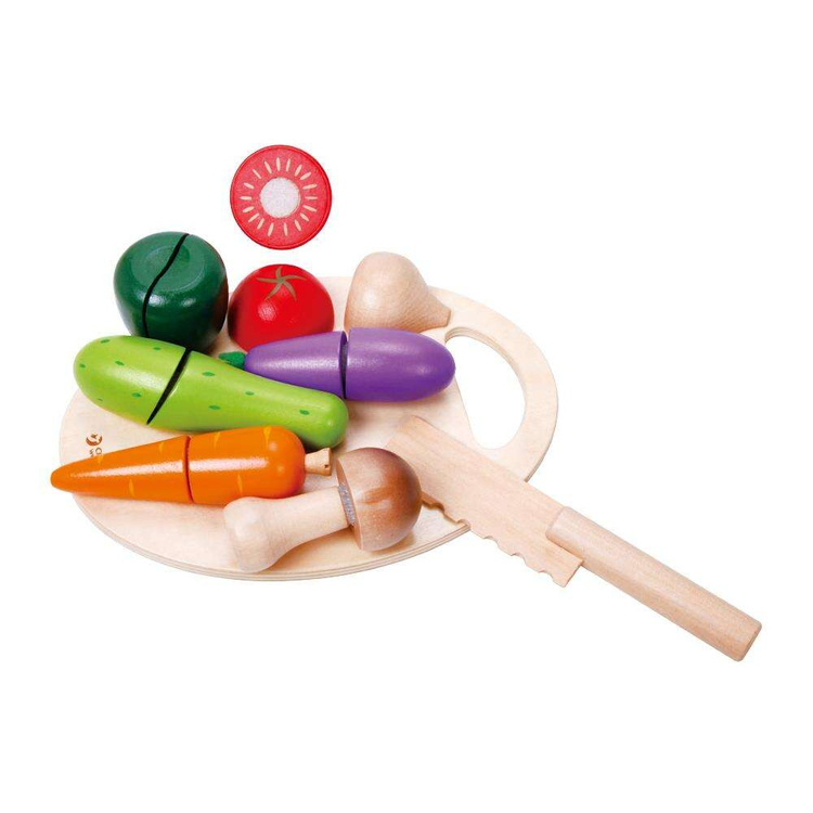 Drewniany Zestaw do Krojenia Warzyw CLASSIC WORLD