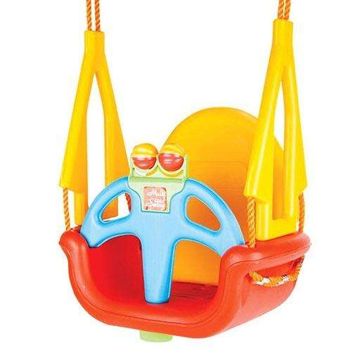 WOOPIE Huśtawka 3w1 Czerwona