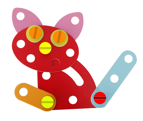 Super Zestaw konstrukcyjny 51 elementów Classic World