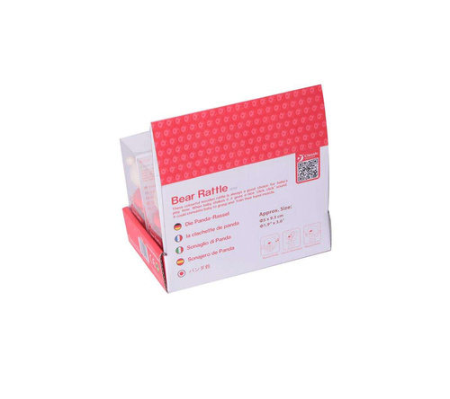 Grzechotka Classic World Drewniana Grzechotka Miś