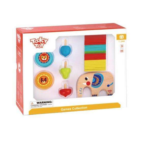 TOOKY TOY Zestaw Gier Zręcznościowych 46el.