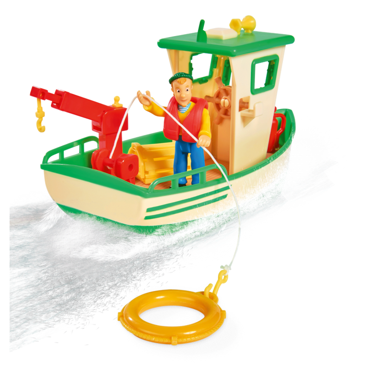 Simba Strażak Sam Rybacka Łódź Kuter Charliego Akcesoria