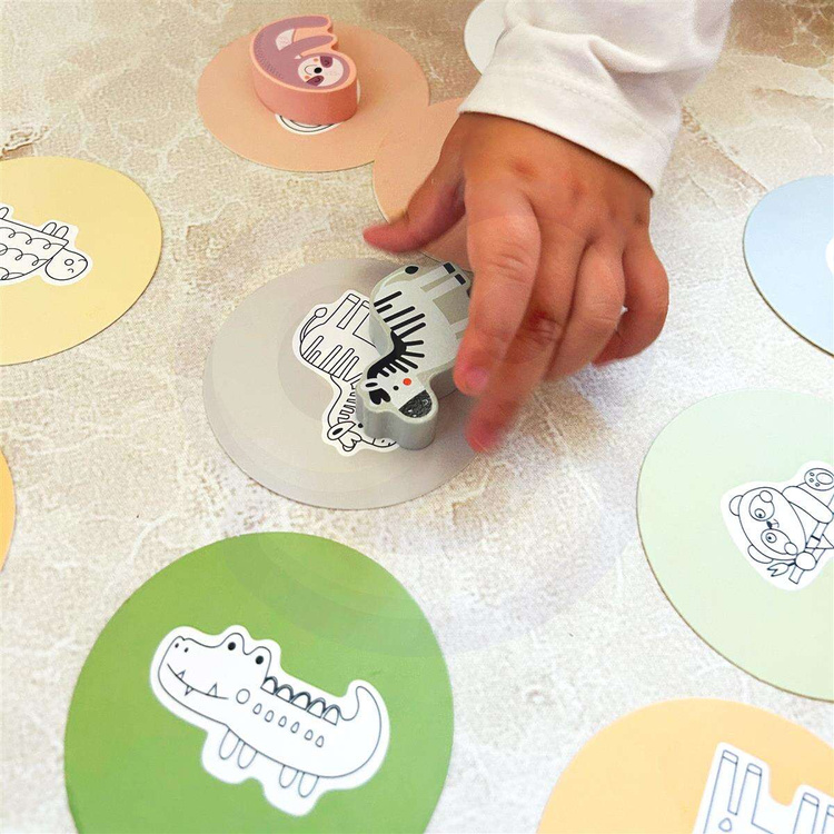 WOOPIE GREEN Tajemnicze Pudełko Dotknij i Dopasuj FSC