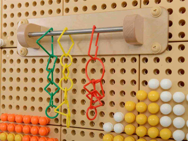 Wieszak Na Ubrania - Tablica Naukowo-Kreatywna Masterkidz STEM