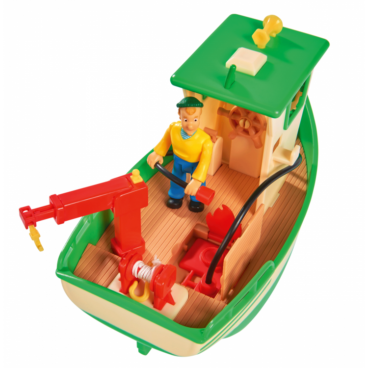 Simba Strażak Sam Rybacka Łódź Kuter Charliego Akcesoria
