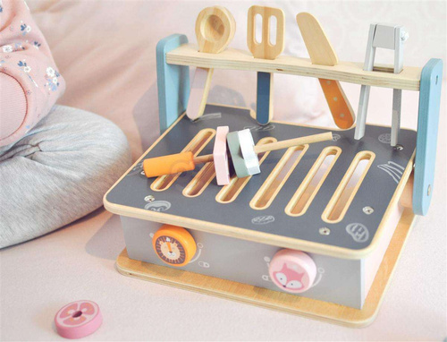 Drewniana Składana Kuchenka i Grill Viga Toys
