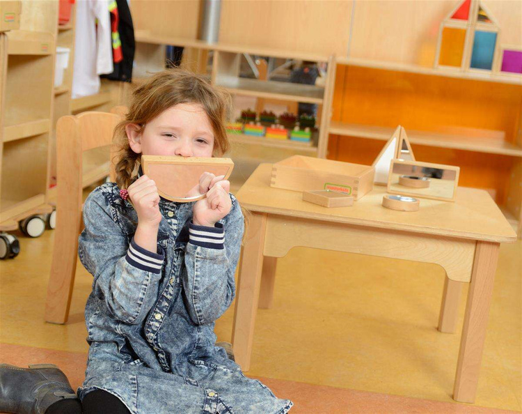 Drewniane Klocki Dwustronne Lustrzane Suchościeralne Masterkidz 6 Elementów