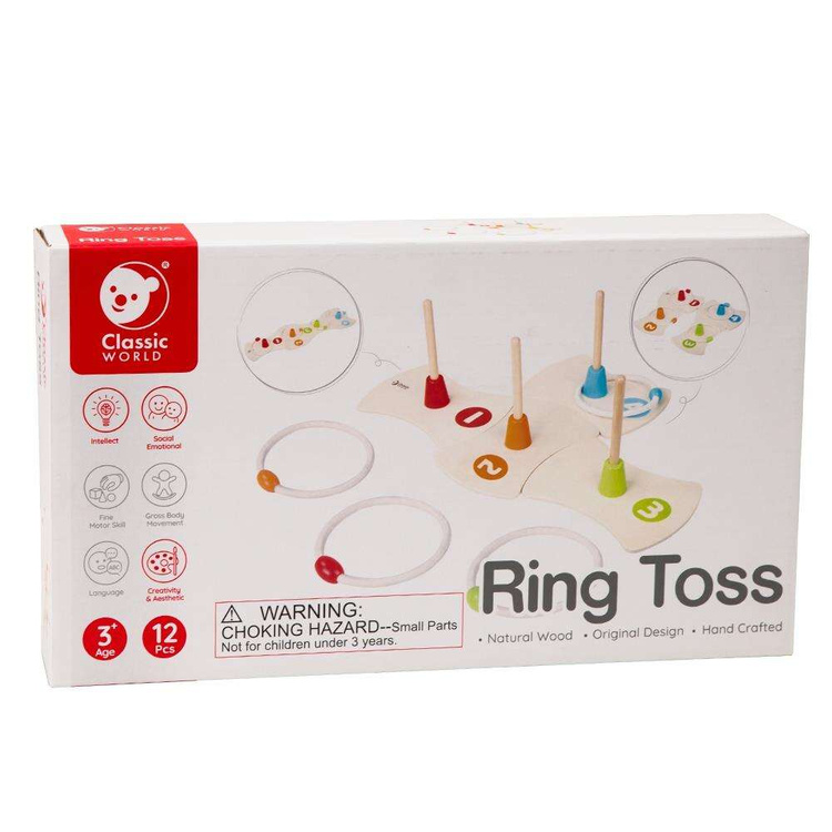 Classic World Drewniane Rzutki Do Celu Gra Zręcznościowa