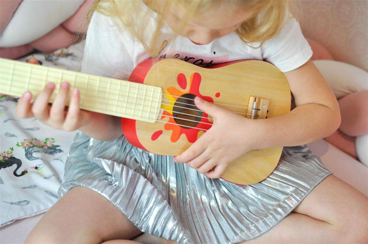 Gitara Drewniana dla dzieci Akustyczna Classic World