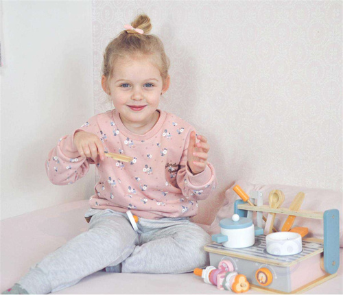 Drewniana Składana Kuchenka i Grill Viga Toys