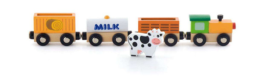 Viga Zestaw akcesoriów do kolejki - pociąg rolniczy