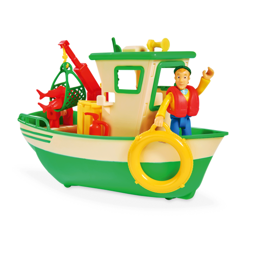 Simba Strażak Sam Rybacka Łódź Kuter Charliego Akcesoria