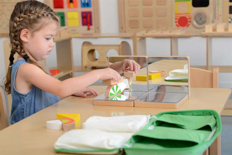 Lustrzana Zabawa Zestaw 4 Lusterka Masterkidz